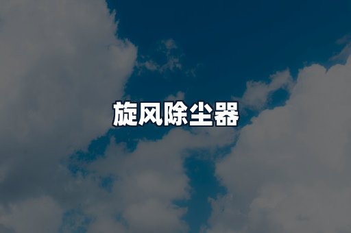 旋风除尘器